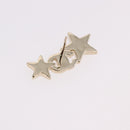 CHANEL Rhinestone COCO Mark Earring Metal Gold Tone CC Auth SW2653SM-5