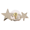 CHANEL Rhinestone COCO Mark Earring Metal Gold Tone CC Auth SW2653SM-9