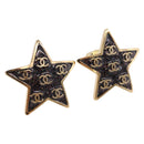 CHANEL Star Coco Mark Pierce Metal Gold Tone CC Auth SW2654SAM-1