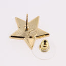 CHANEL Star Coco Mark Pierce Metal Gold Tone CC Auth SW2654SAM-9