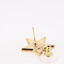 CHANEL Star Coco Mark Pierce Metal Gold Tone CC Auth SW2654SAM-4