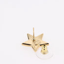CHANEL Star Coco Mark Pierce Metal Gold Tone CC Auth SW2654SAM-8
