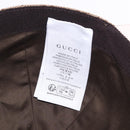 GUCCI GG Canvas Yuko Higuchi Baseball Cap Beige Pink Auth SW2657SM-14