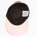 GUCCI GG Canvas Yuko Higuchi Baseball Cap Beige Pink Auth SW2657SM-8