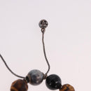 GUCCI Beads Bracelet Metal Multicolor Silver Auth SW2659M-15