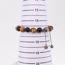 GUCCI Beads Bracelet Metal Multicolor Silver Auth SW2659M-17