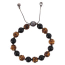 GUCCI Beads Bracelet Metal Multicolor Silver Auth SW2659M-9