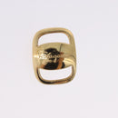 Salvatore Ferragamo Pierce Brooch Ring Metal 5 Set Gold Silver Auth SW2660-12