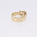 Salvatore Ferragamo Pierce Brooch Ring Metal 5 Set Gold Silver Auth SW2660-5