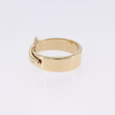 Salvatore Ferragamo Pierce Brooch Ring Metal 5 Set Gold Silver Auth SW2660-6