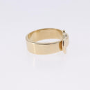 Salvatore Ferragamo Pierce Brooch Ring Metal 5 Set Gold Silver Auth SW2660-7