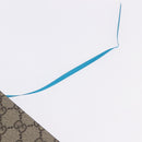 GUCCI GG Supreme Disney Donald Duck Note Book Leather Beige Blue Auth SW2662M-18