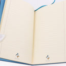 GUCCI GG Supreme Disney Donald Duck Note Book Leather Beige Blue Auth SW2663M-16