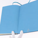 GUCCI GG Supreme Disney Donald Duck Note Book Leather Beige Blue Auth SW2663M-17