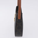 CELINE Triomphe Medium Tilley Bag Shoulder Bag PVC Black Auth SW2664SAM-3
