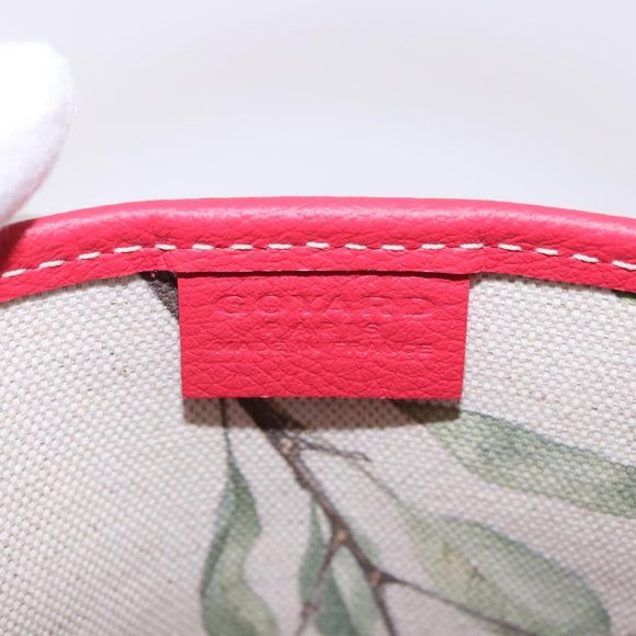 GOYARD Herringbone 2025 Only Poitiers Bag Bag PVC 2way Red Auth SW2665SM