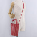 GOYARD Herringbone 2025 Only Poitiers Bag Bag PVC 2way Red Auth SW2665SM-23