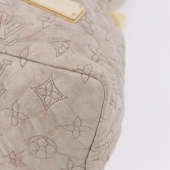 LOUIS VUITTON Monogram Orump Stratus PM Tote Bag Beige M95369 LV Auth SW2666SAV