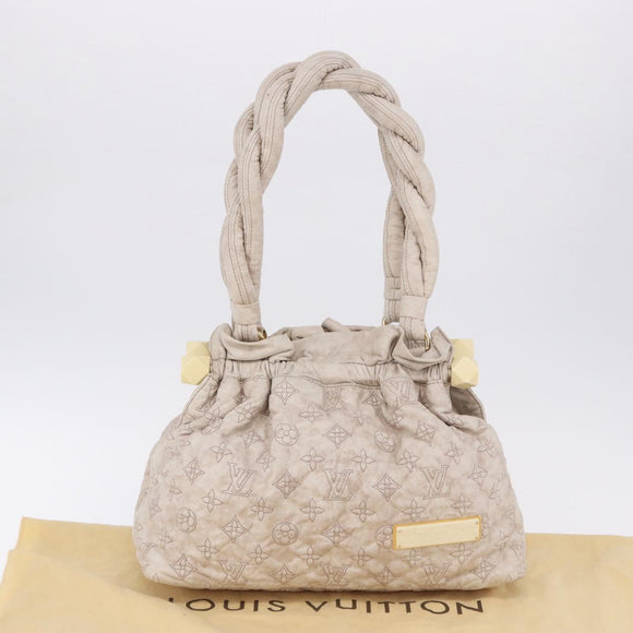 LOUIS VUITTON Monogram Orump Stratus PM Tote Bag Beige M95369 LV Auth SW2666SAV