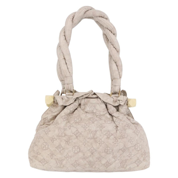 LOUIS VUITTON Monogram Orump Stratus PM Tote Bag Beige M95369 LV Auth SW2666SAV