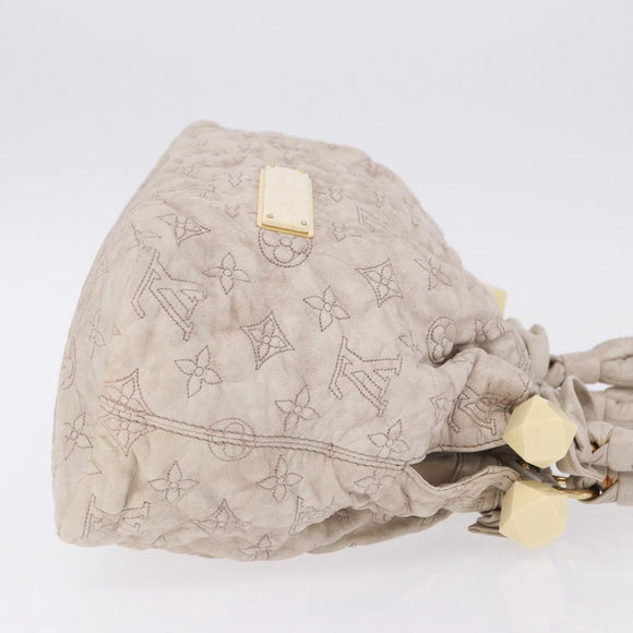 LOUIS VUITTON Monogram Orump Stratus PM Tote Bag Beige M95369 LV Auth SW2666SAV