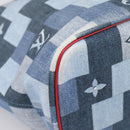 LOUIS VUITTON Monogram Denim Neverfull MM Tote Bag Blue M44981 LV Auth SW2668SM-14