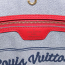 LOUIS VUITTON Monogram Denim Neverfull MM Tote Bag Blue M44981 LV Auth SW2668SM-17
