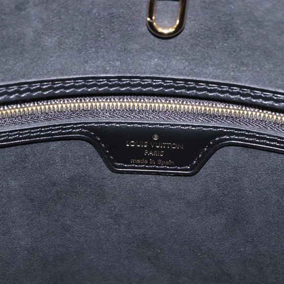 LOUIS VUITTON Monogram Game On Neverfull MM Tote Bag Black M57483 Auth SW2669SM