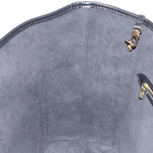LOUIS VUITTON Monogram Game On Neverfull MM Tote Bag Black M57483 Auth SW2669SM