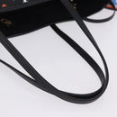 LOUIS VUITTON Monogram Game On Neverfull MM Tote Bag Black M57483 Auth SW2669SM-8