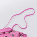 BALENCIAGA Le Cagole Nano Duffel Bag Leather 2way Pink 792599 Auth SW2670SAM-10