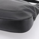 GUCCI Jackie Shoulder Bag Leather 2way Black Silver 764202 Auth SW2671SAM-12