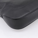 GUCCI Jackie Shoulder Bag Leather 2way Black Silver 764202 Auth SW2671SAM-13