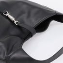 GUCCI Jackie Shoulder Bag Leather 2way Black Silver 764202 Auth SW2671SAM-6