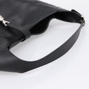 GUCCI Jackie Shoulder Bag Leather 2way Black Silver 764202 Auth SW2671SAM-7
