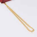 PRADA Chain Wallet Pouch Safifano Red Gold Tone Auth SW2674V-7