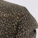 BOTTEGAVENETA Shoulder Bag Satin Brown Gold Tone Auth SW2678V-15