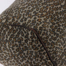 BOTTEGAVENETA Shoulder Bag Satin Brown Gold Tone Auth SW2678V-16
