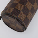 LOUIS VUITTON Damier Ebene Papillon Pouch LV Auth SW2679-14