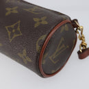 LOUIS VUITTON Monogram Papillon Pouch LV Auth SW2680-10