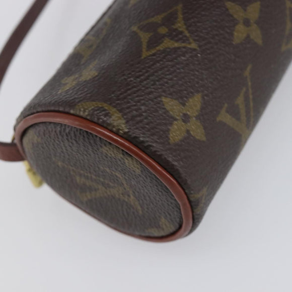LOUIS VUITTON Monogram Papillon Pouch LV Auth SW2680