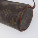 LOUIS VUITTON Monogram Papillon Pouch LV Auth SW2680-12
