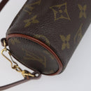 LOUIS VUITTON Monogram Papillon Pouch LV Auth SW2680-13