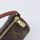 LOUIS VUITTON Monogram Papillon Pouch LV Auth SW2680-14