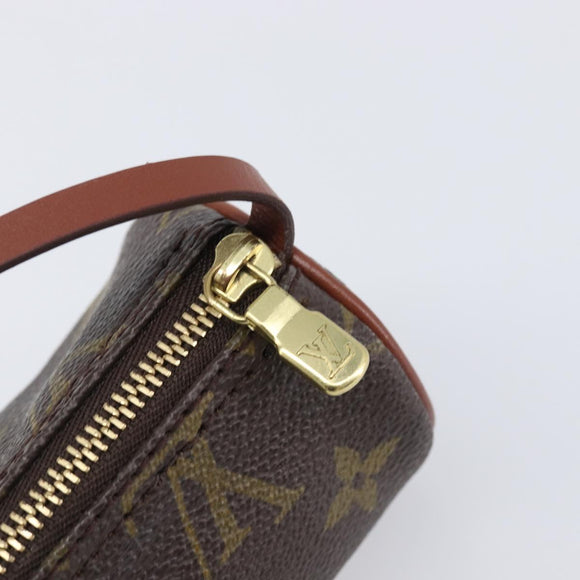 LOUIS VUITTON Monogram Papillon Pouch LV Auth SW2680