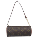 LOUIS VUITTON Monogram Papillon Pouch LV Auth SW2680-2