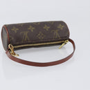 LOUIS VUITTON Monogram Papillon Pouch LV Auth SW2680-7