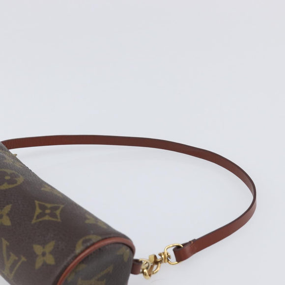 LOUIS VUITTON Monogram Papillon Pouch LV Auth SW2680
