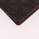 LOUIS VUITTON Monogram Agenda GM Day Planner Cover R20006 LV Auth SW2681-15