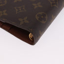 LOUIS VUITTON Monogram Agenda GM Day Planner Cover R20006 LV Auth SW2681-16